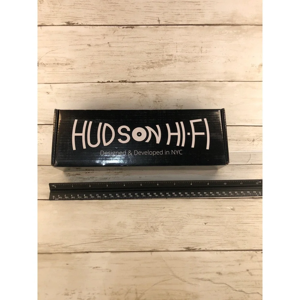 Hudson Hi-Fi LP Vinyl Record Wall Display Shelves 6 Pack Black New X001MEVM0L